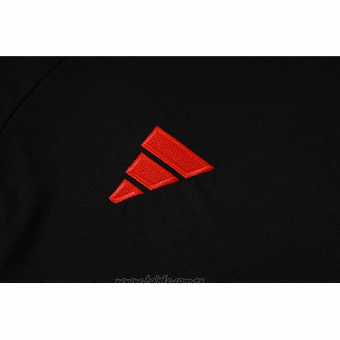 Chandal del SC Internacional Manga Corta 2024-2025 Negro - Pantalon Corto